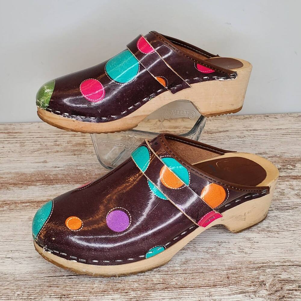Moheda Toffeln Wooden Clogs 37